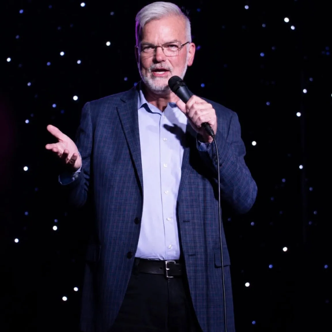 Trevor Ocock performing